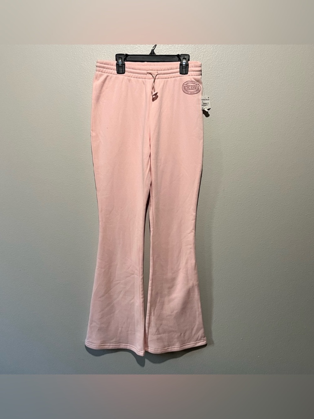 PACSUN NWT Light Pink flare sweats Size M